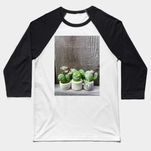 Cute cactus family Baseball T-Shirt